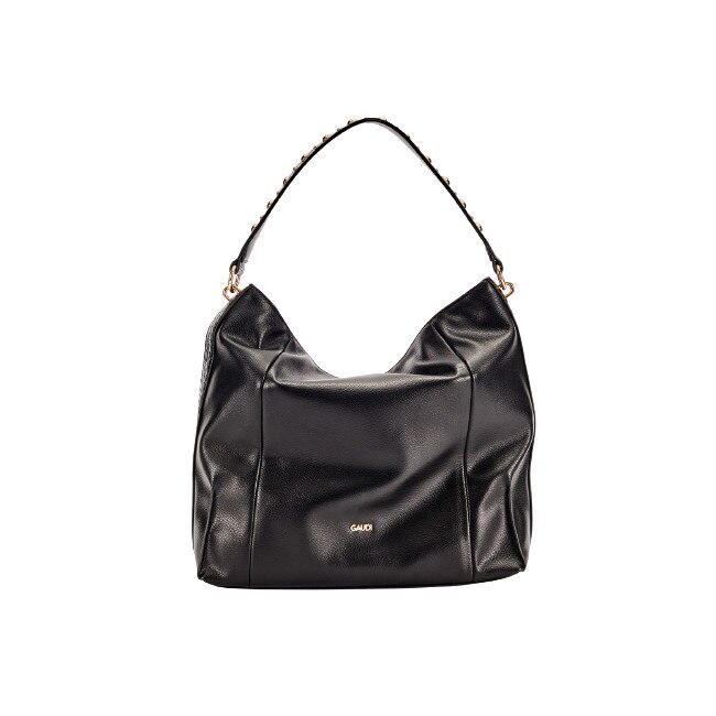Geanta hobo de dama, Gaudi, Model Luce V9AI-71296, Mare, Piele ecologica, Negru, 34x34x12