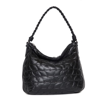 Geanta hobo de dama, Gaudi, Model Lea V9AI-71271, Mare, Piele ecologica, Efect matlasat, Negru, 35x31x11 Geanta hobo de dama, Gaudi, Model Lea V9AI-71271, Mare, Piele ecologica, Efect matlasat, Negru, 35x31x11