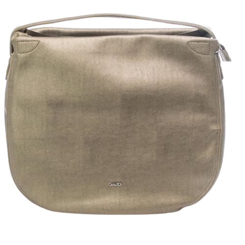 Geanta hobo de dama, Gaudi, Model Lily V9AI-71381, Mare, Piele ecologica, Plumb, 40x35x14