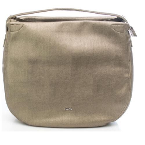 Geanta hobo de dama, Gaudi, Model Lily V9AI-71381, Mare, Piele ecologica, Orange, 40x35x14