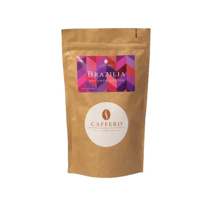Kávébab Brazil-Bourbon Santos, Caffero, koffeinnel, 250 g