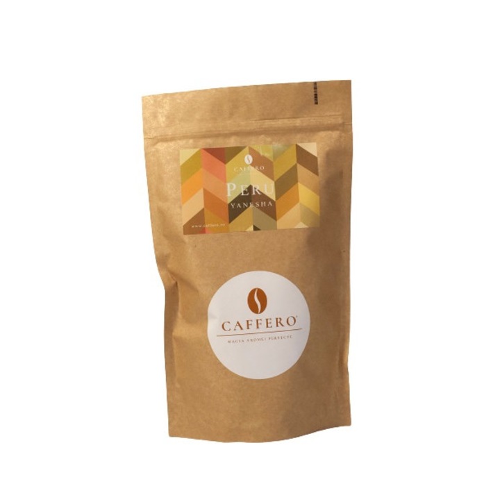 Peru-Yanesha kávébab, koffeinnel, 250 g