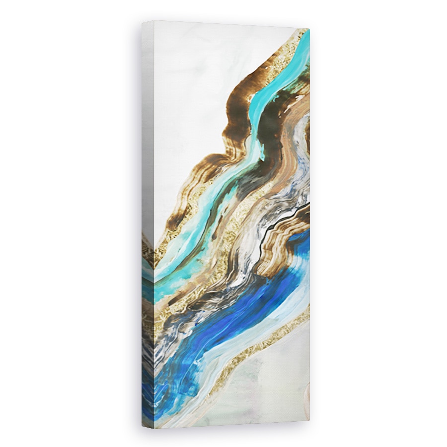 Tablou canvas - Abstract, Cristalizat I, 40 x 120 cm