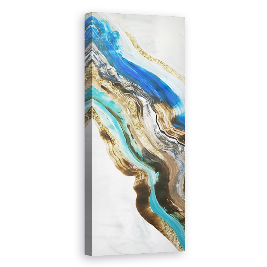 Tablou canvas - Abstract, Cristalizat III, 40 x 120 cm