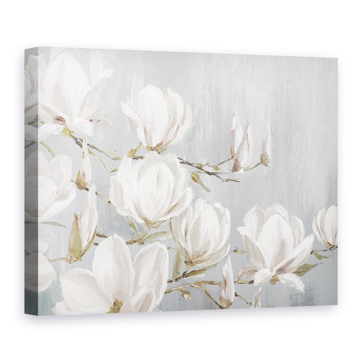 Tablou canvas - Flori, Magnolie alba, 90 x 120 cm
