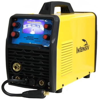 Aparat de sudura multiproces INTENSIV, tip MIG-MAG SYNERGIC / MIG-MAG MANUAL / MMA / TIG DC-Lift , DIGI MIG 200 Synergic, 200A, 230V, cu accesorii Aparat de sudura multiproces INTENSIV, tip MIG-MAG SYNERGIC / MIG-MAG MANUAL / MMA / TIG DC-Lift , DIGI MIG 200 Synergic, 200A, 230V, cu accesorii