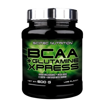 Pudra Energizanta Xpress Scitec Bcaa+Glutamine Xpress aroma de lime 0.600 Kg Pudra Energizanta Xpress Scitec Bcaa+Glutamine Xpress aroma de lime 0.600 Kg