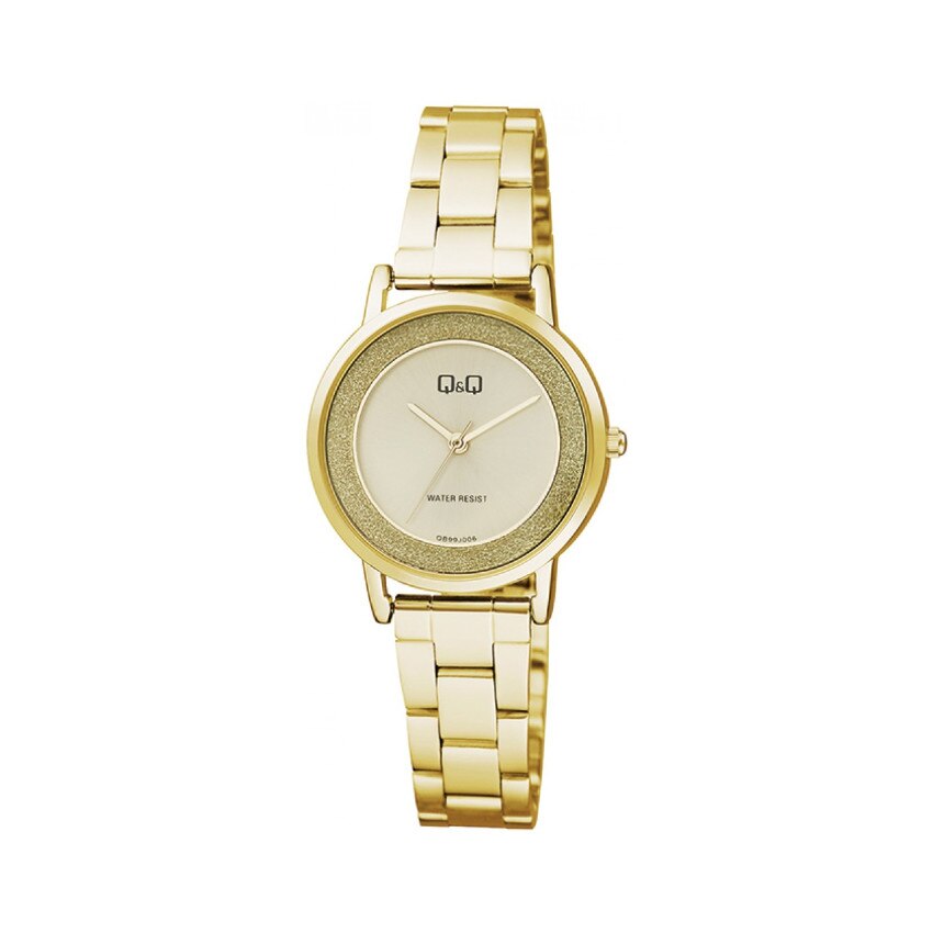 Ceas dama Q&Q Fashion, analog, auriu