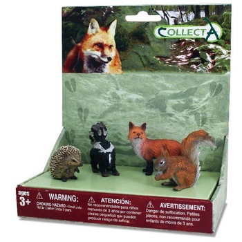 Set 4 figurine Animale din padure - Collecta Set 4 figurine Animale din padure - Collecta