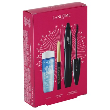 Set Lancome: Mascara Hypnose Drama + Mini creion pentru ochi + Demachiant biofacil, 30 ml Set Lancome: Mascara Hypnose Drama + Mini creion pentru ochi + Demachiant biofacil, 30 ml