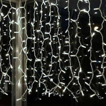 Instalatie Craciun, 10m x 1m, 600 LED-uri, Perdea, Alb Rece, Flash, Transformator, Interconectabila, Fir Transparent, Flippy® Instalatie Craciun, 10m x 1m, 600 LED-uri, Perdea, Alb Rece, Flash, Transformator, Interconectabila, Fir Transparent, Flippy®
