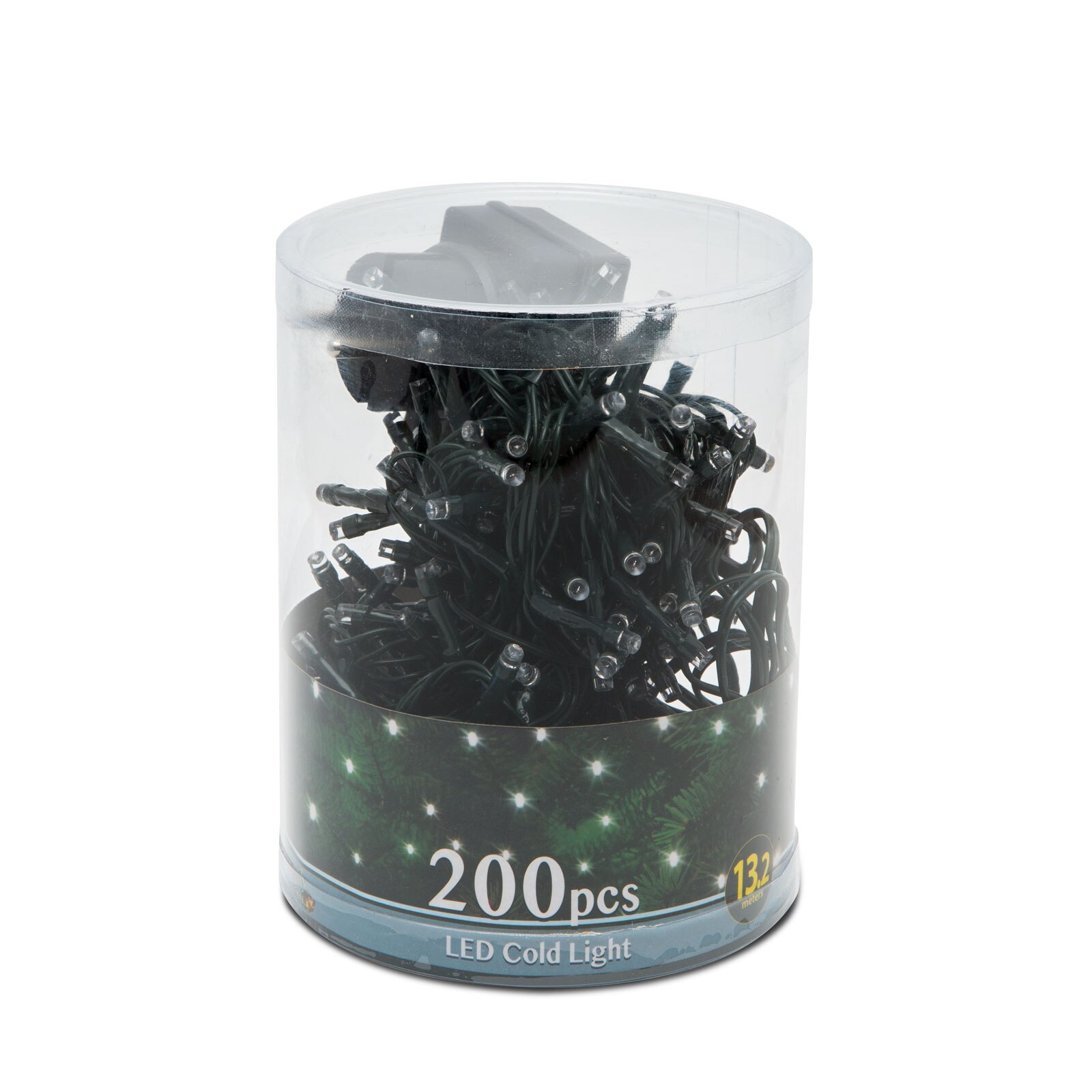 Instalatie luminoasa de Craciun LED, 10 m, Alb rece, Putere 3.6 W