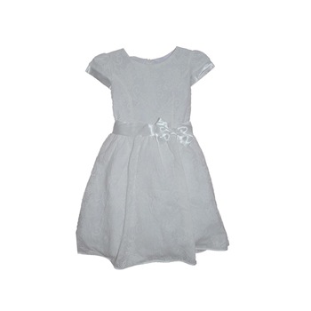 Rochita eleganta pentru fete DIANA DIA1, Alb, 134 Rochita eleganta pentru fete DIANA DIA1, Alb, 134