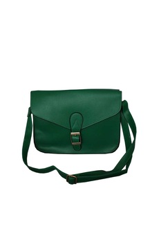 Poseta cu bareta pentru umar, 26 x 20 x 7 cm, verde, Vivo Poseta cu bareta pentru umar, 26 x 20 x 7 cm, verde, Vivo