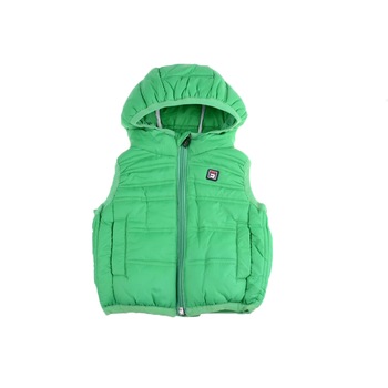 Vesta pentru copii Vitamins casual din bumbac, Verde Vesta pentru copii Vitamins casual din bumbac, Verde