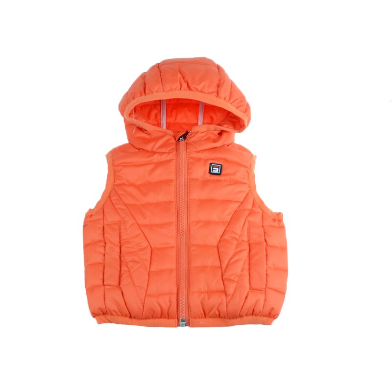 Vesta pentru copii Vitamins casual din bumbac, Portocaliu