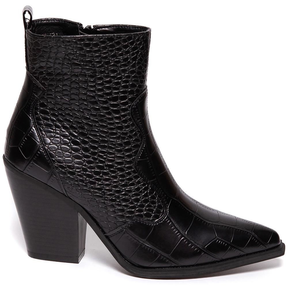 Botine dama Diya, Negru, Negru