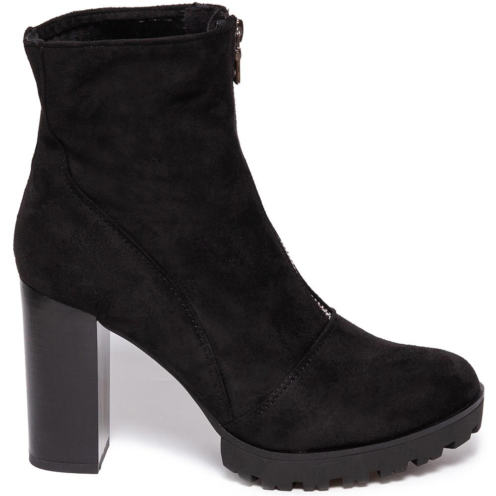Botine dama Darcie, Negru, Negru