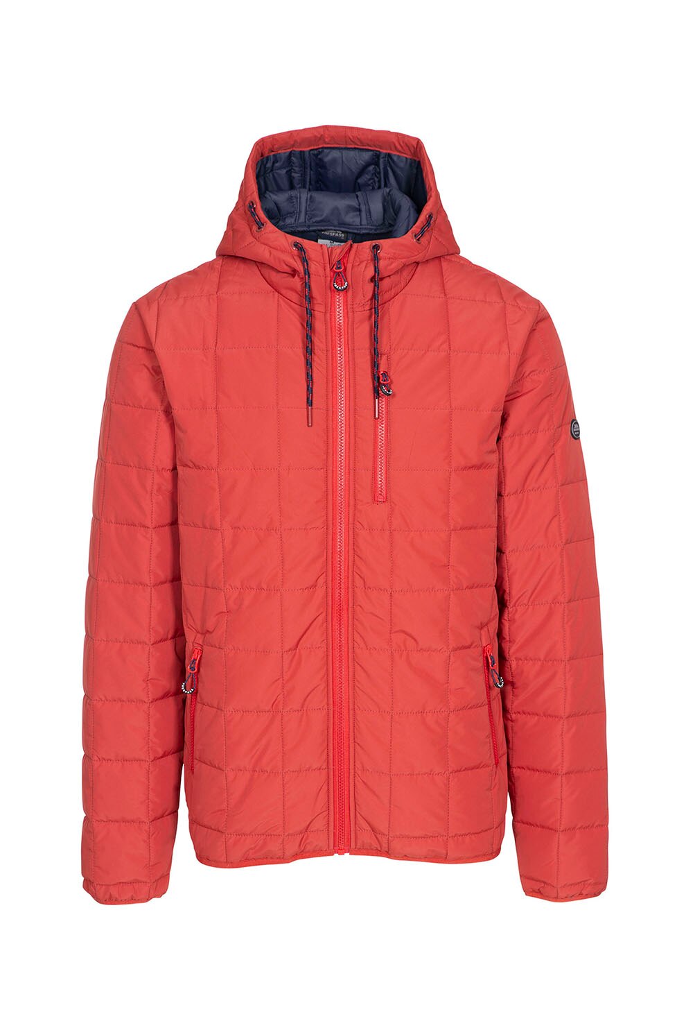 Trespass, Geaca cu vatelina, gluga si aspect matlasat Wytonhill, Oranj stins