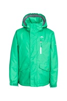 Trespass, Geaca impermeabila cu gluga detasabila Ballast, Verde menta, 7-8Y Standard