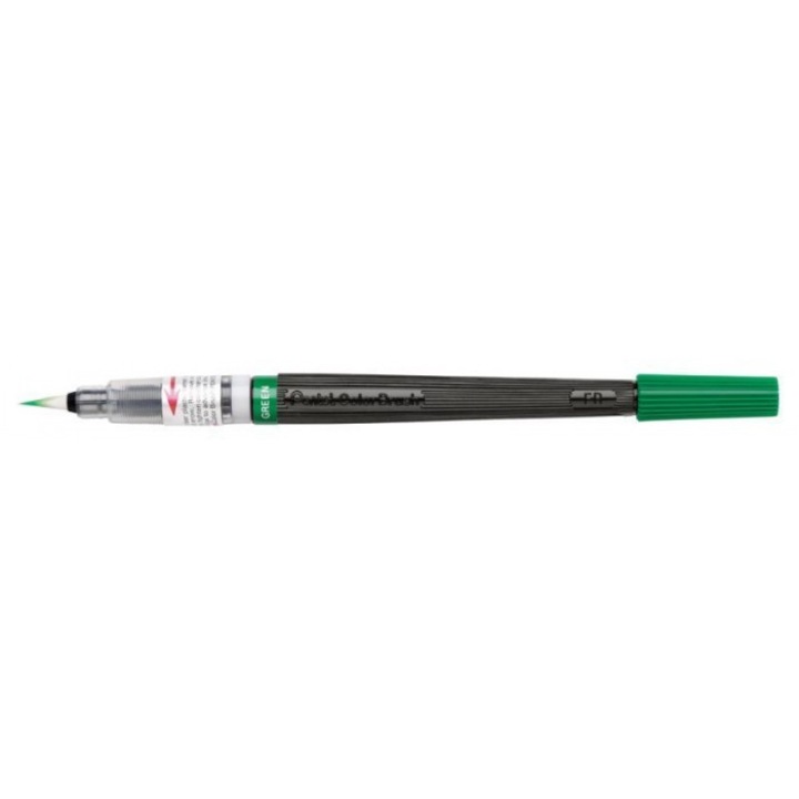 Pensula Colour Brush Pentel, Verde