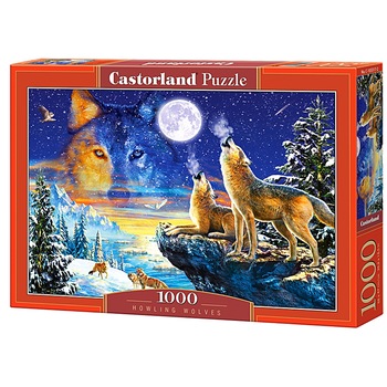 Puzzle Castorland, Howling Wolves, 1000 piese