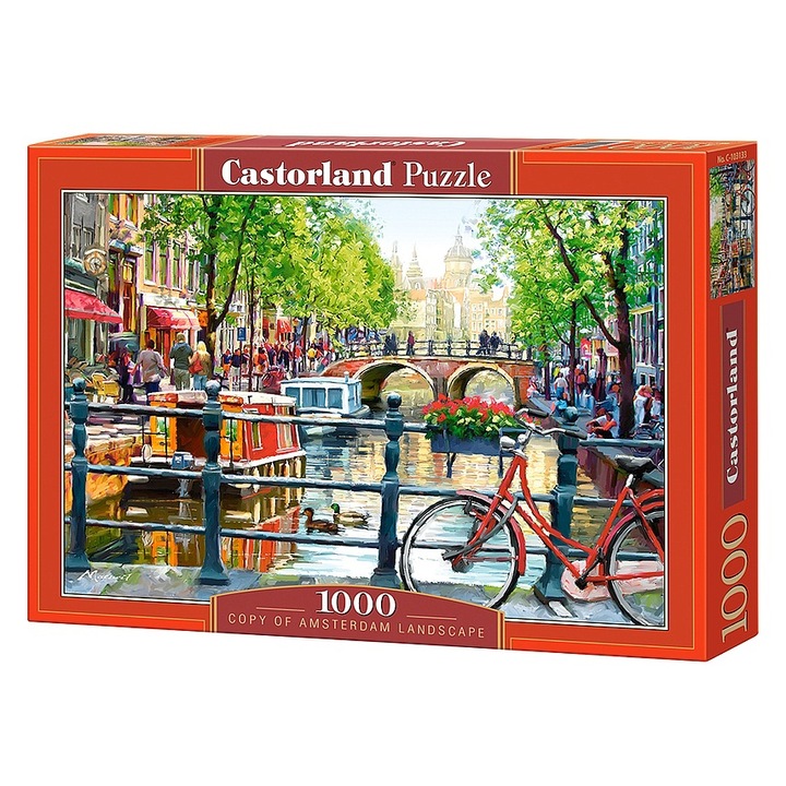Пъзел Castorland, Amsterdam , 1000 части
