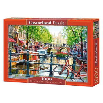 Puzzle Castorland, Amsterdam , 1000 piese Puzzle Castorland, Amsterdam , 1000 piese