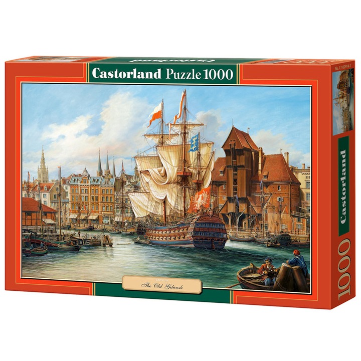 Пъзел Castorland, The Old Gdansk, 1000 части
