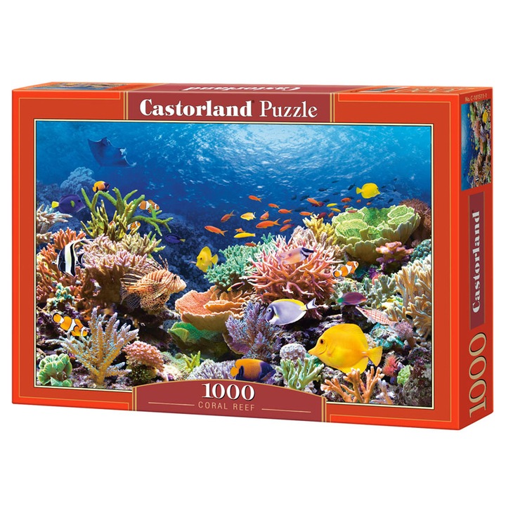 Castorland puzzle - Korall zátony, 1000 darabos