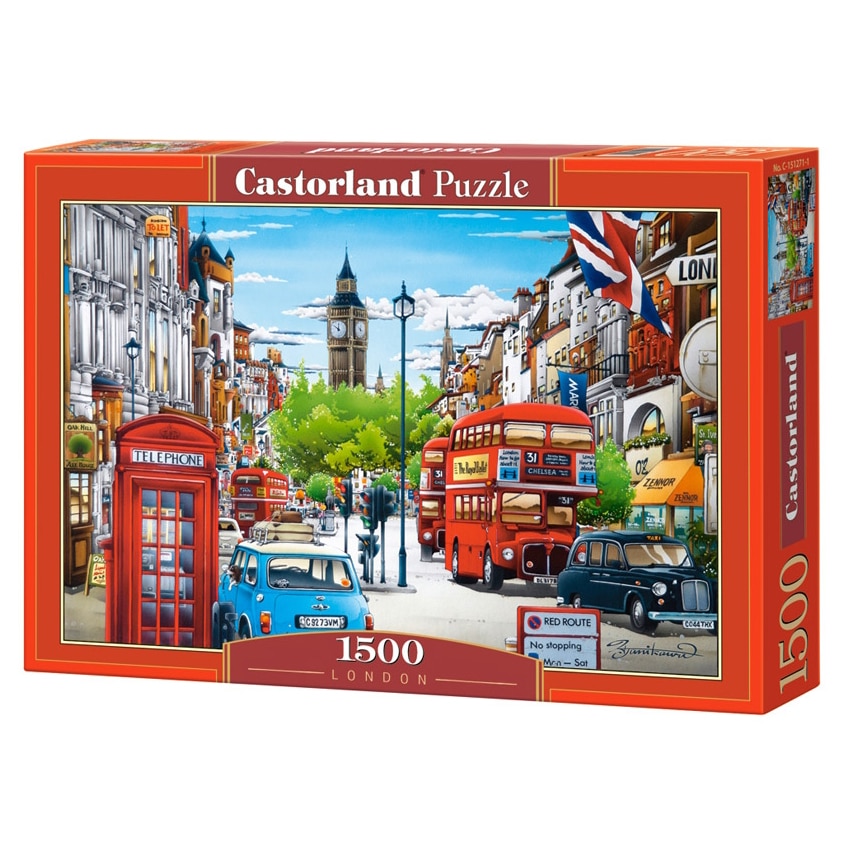 Puzzle Castorland, Londra, 1500 piese