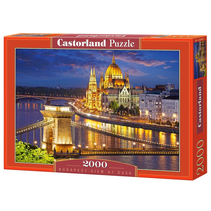 Пъзел Castorland, Будапеща привечер, 2000 части