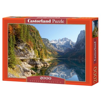 Puzzle Castorland, Gosausee, Austria, 2000 piese Puzzle Castorland, Gosausee, Austria, 2000 piese
