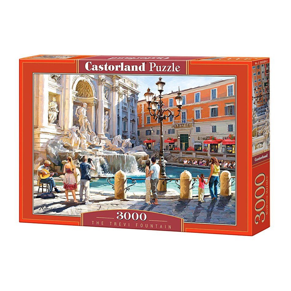 Puzzle Castorland, Fantana Trevi , 3000 piese