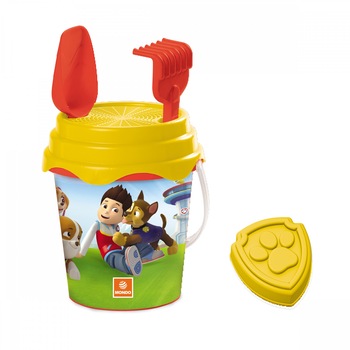 Set Mondo Galetusa 17cm cu accesorii pentru nisip, Paw Patrol Set Mondo Galetusa 17cm cu accesorii pentru nisip, Paw Patrol