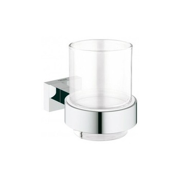 Suport perete + pahar GROHE Essentials Cube Suport perete + pahar GROHE Essentials Cube