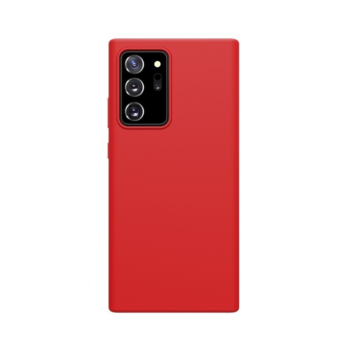 Калъф PlanetPhone, Съвместимо със Samsung Galaxy Note 20 Ultra, Ултра тънък, Защита на камерата, Червен