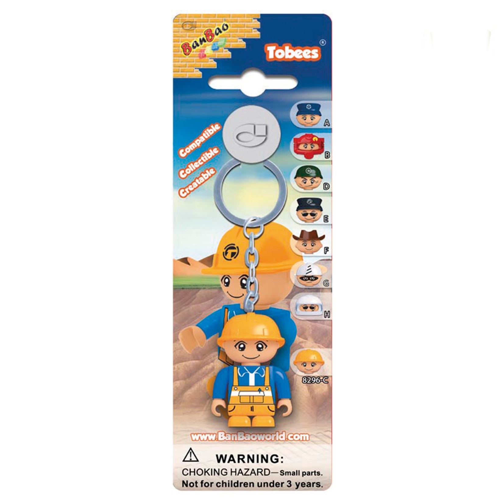 Breloc figurina, Tobee constructor, Banbao