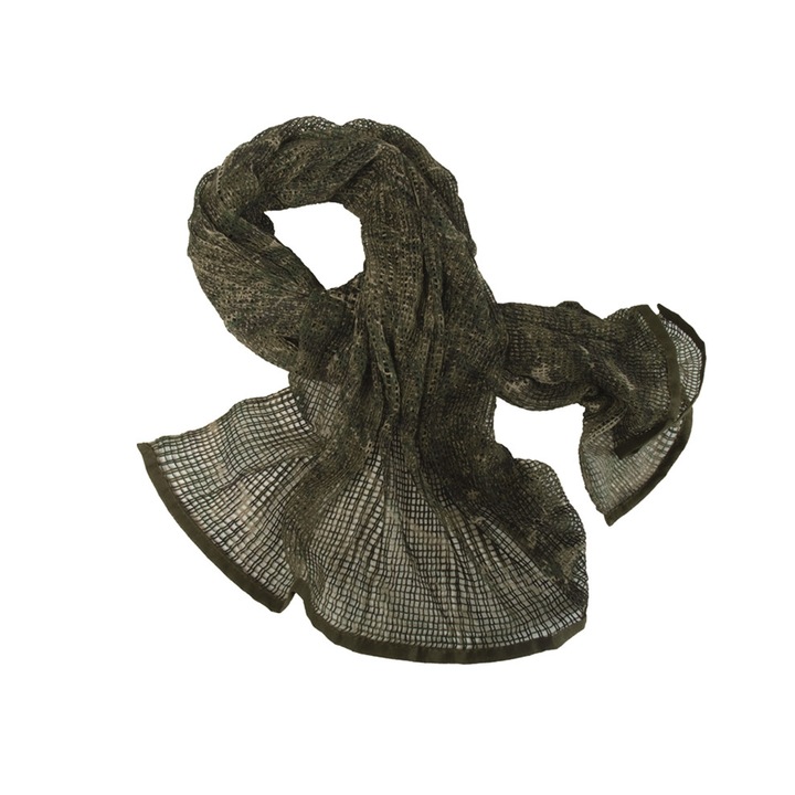 Камуфлажна мрежа, Mil-Tec, полиестер/памук, зелено