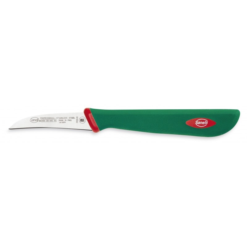 Cutit prelucrare legume sau fructe, maner ergonomic antiderapant, linia Premana, 6 cm
