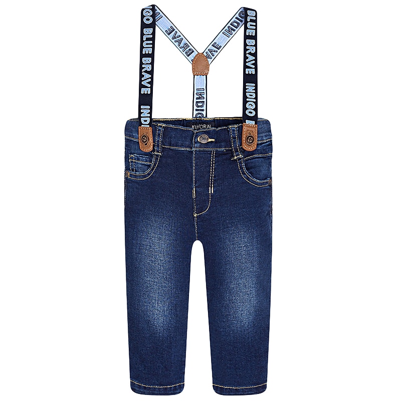 Blugi, Mayoral, oscuro, bebe baiat, Albastru