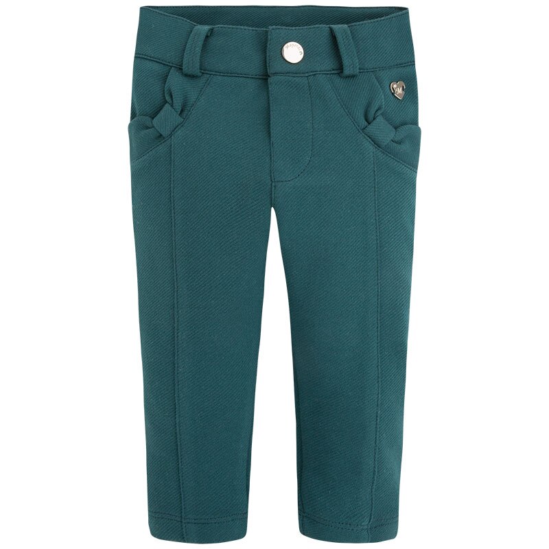 Pantalon copii Mayoral 2777, Verde, Verde, 75 CM