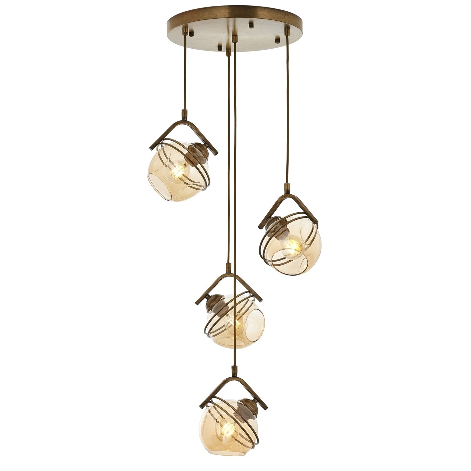 Lustra Avonni AV-1780-4ET, 4x 60 W ,E27, Antique