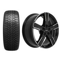 roata completa leon octavia golf jetta caddy janta aliaj dezent sf dark 6x15  anvelopa iarna sailun iceblazer alpine 19565r15 95t xl imagen 35_0_
0