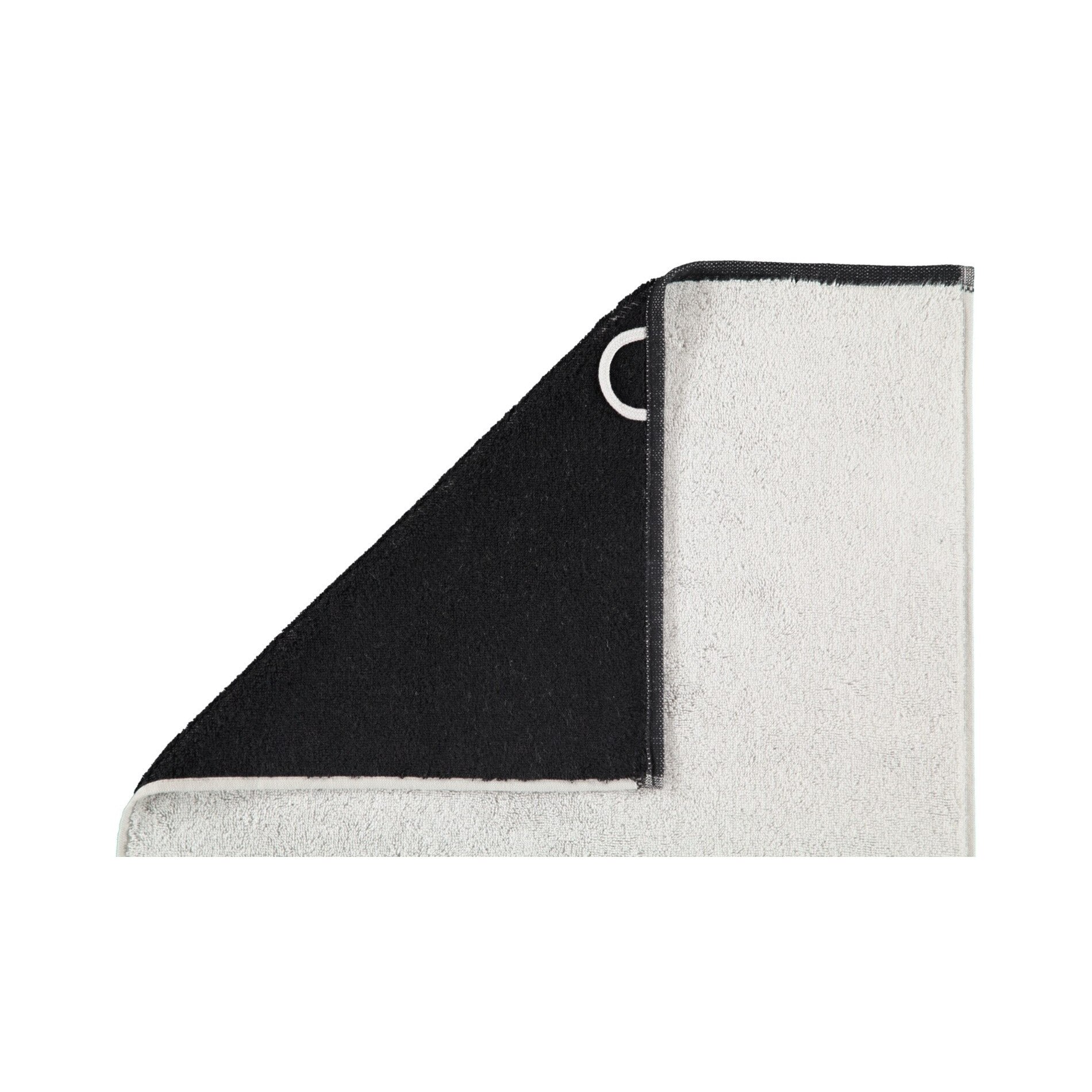 Prosop baie Cawo Code Doubleface 50x100cm, 79 silver