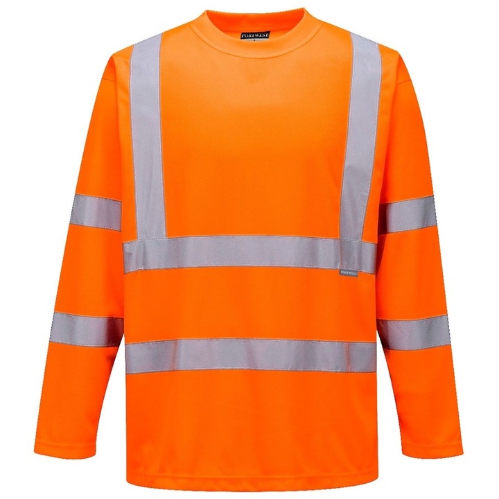 Bluza Hi-Vis subtire din material racoros cu uscare rapida - Portwest S178 - portocaliu, S
