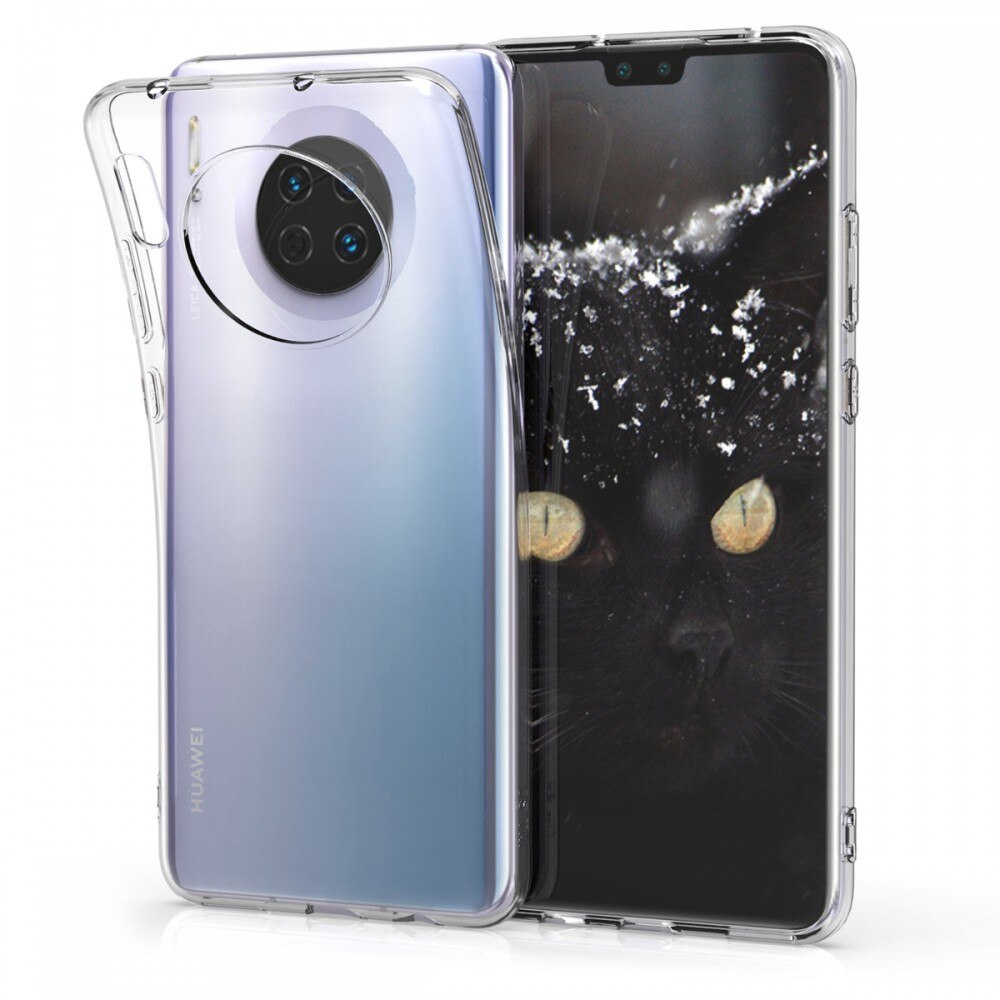 Husa pentru Huawei Mate 30, Silicon, Transparent, 50139.03