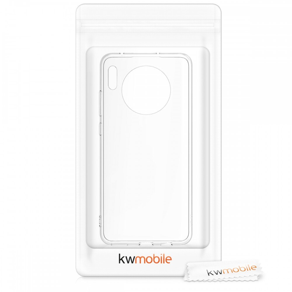 Husa pentru Huawei Mate 30, Silicon, Transparent, 50139.03