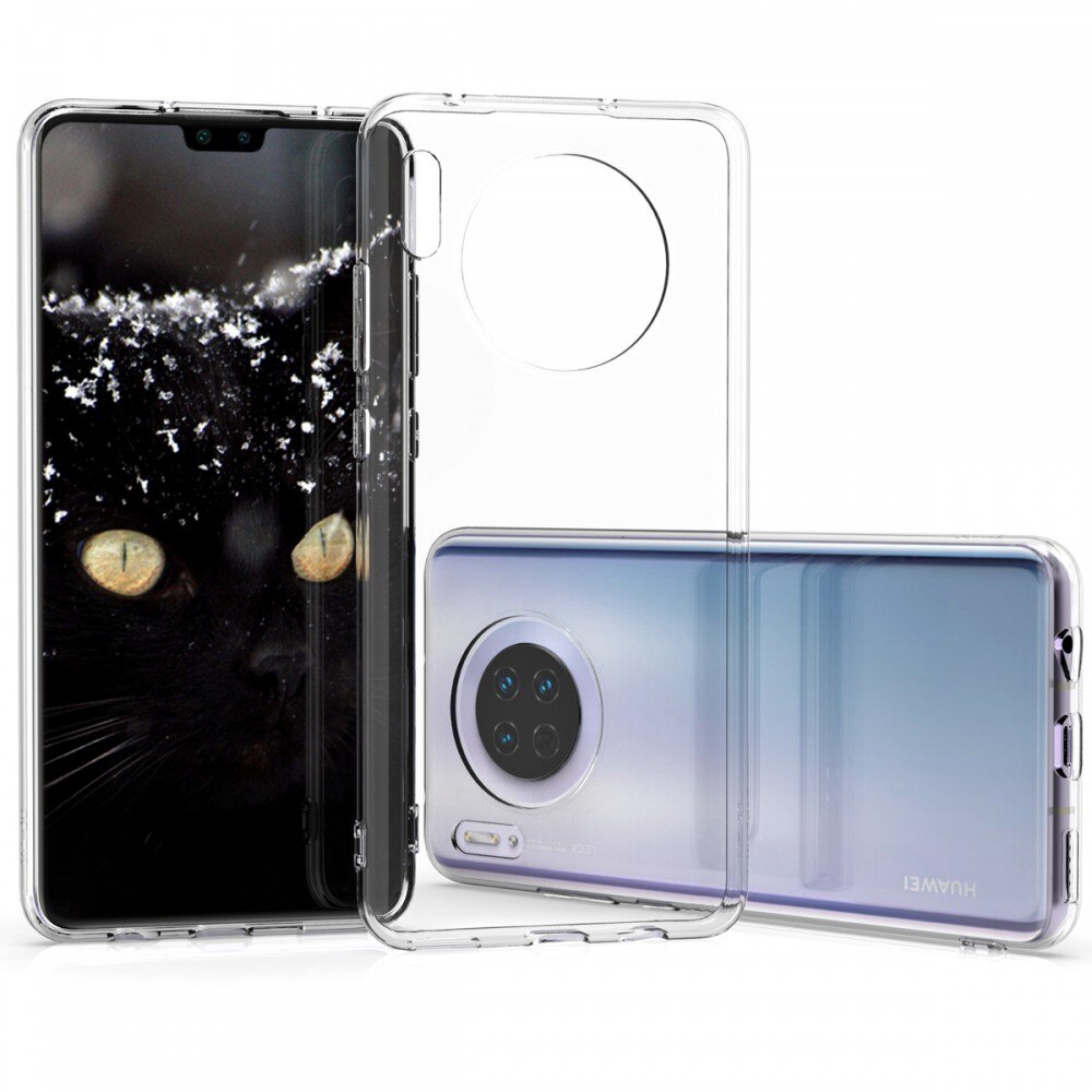 Husa pentru Huawei Mate 30, Silicon, Transparent, 50139.03