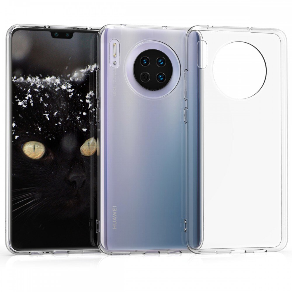 Husa pentru Huawei Mate 30, Silicon, Transparent, 50139.03